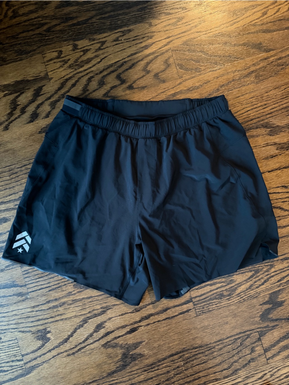 lululemon athletica Black Men's Athletic Running Shorts